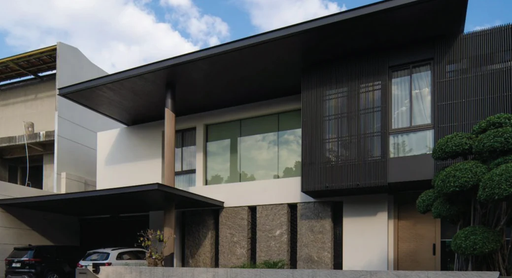 Rumah Tinggal — tampak bangunan dari company profile TKSM